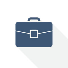 briefcase vector icon, bag, case, business concept illustration in EPS 10