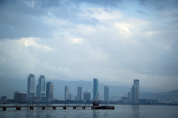 Fototapeta premium New Business and downtown district of izmir