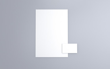 corporate identity mock up branding