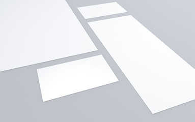 corporate identity mock up branding