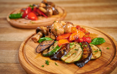Grilled vegetables