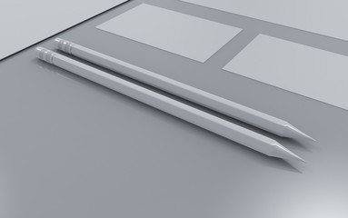 corporate identity mock up branding