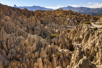 Valle de la Luna or Moon Valley - La Paz - Bolivia