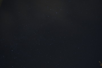 stars on black background