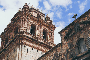 Fototapeta premium beauty of ancient old church architecture