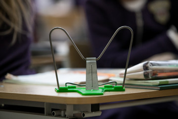 Interior of an empty school class