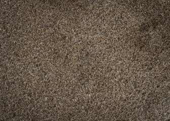 Wet sand nature texture background. top view