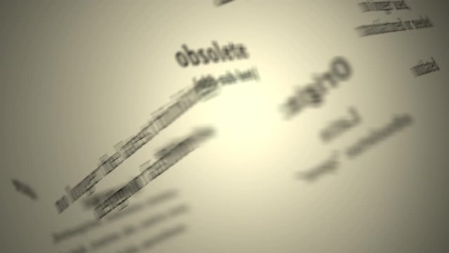 Definition: Obsolete