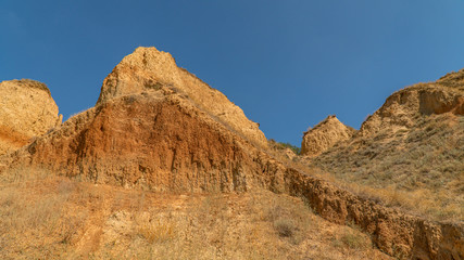 Fototapeta na wymiar View to the Red Grand Stone Rocks i