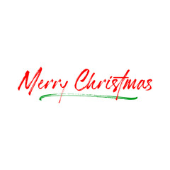 Merry Christmas vector text Calligraphic Lettering design card template