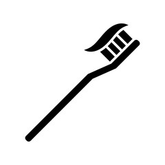 tooth brush icon vector design template