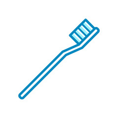 tooth brush icon vector design template