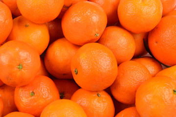 Mandarin orange background.