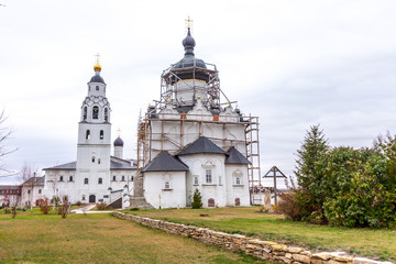 Fototapeta na wymiar Sviyazhsky assumption-virgin monastery (Uspensky monastery). Sviyazhsk village (Sviyazhsk island), Tatarstan republic, Russia.