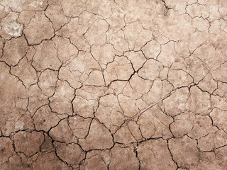 The ground has cracks in the top view for the background