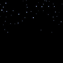 Rainbow, iridescent rectangle, shiny confetti.