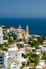 Costiera Amalfitana, Italy, the coast at summer: Praiano