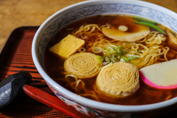 yuba lamen - yuba is a typical vegetable used in japanese cuisine
