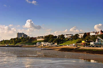 Three Shells Beach, Southend on Sea, Essex, England