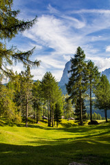 Alpenlandschaft in den Dolomiten - Italien