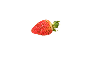 strawberry on white background isolated