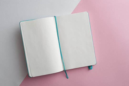 Minimalistic white and pink flat lay - Powered by Adobe