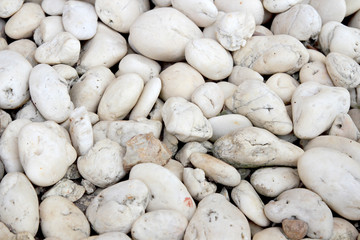 white pebble stone texture background