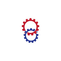 Gear Logo Template vector icon