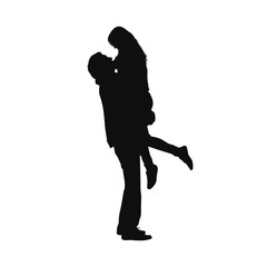 Romantic Couple Silhouette