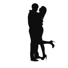 Romantic Couple Silhouette