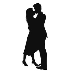 Romantic Couple Silhouette