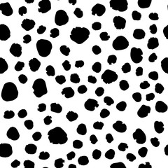 Abstract creative animal fur seamless pattern. Simple wildlife skin wallpaper.