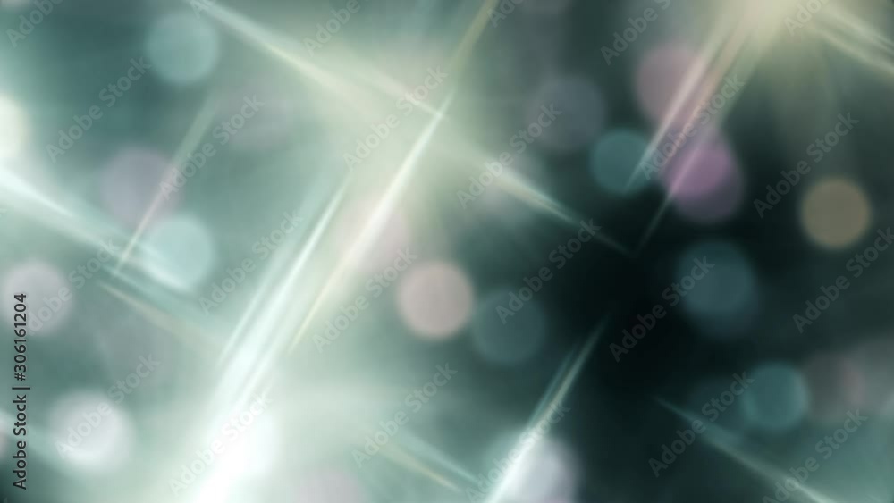 Poster 4k animated abstract background with bokeh effect