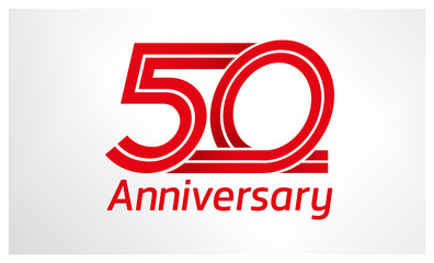 Obraz premium 50th anniversary