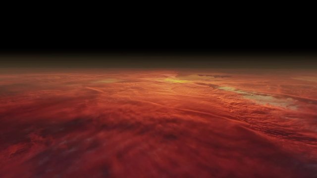 Sunset in the Stratosphere
