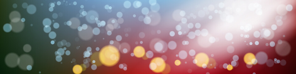 Winter Celebration Bokeh Computational Generative  background illustration