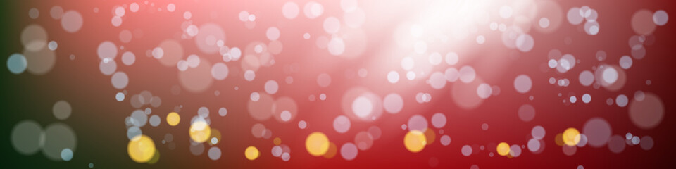 Winter Celebration Bokeh Computational Generative  background illustration