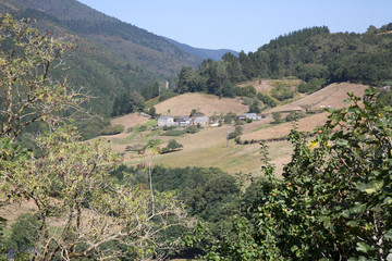 View of Landscape from Taramundi; Asturias
