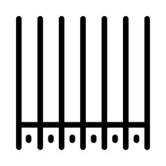 Jogging Runners Top View Icon Vector. Outline Jogging Runners Top View Sign. Isolated Contour Symbol Illustration