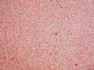red granite stone background, pink concrete floor