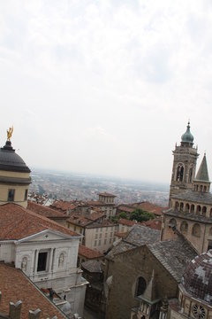 Panorama urbain Bergame