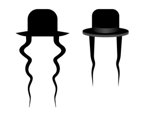 two jewish hats