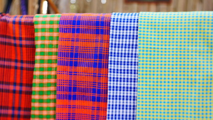 colorful fabric background