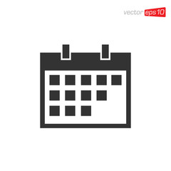 Calendar Icon Design Vector Template