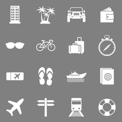 Fototapeta premium tour and travel icon vector design symbol