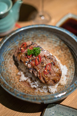 Asian Style Spiced Beef with Rice