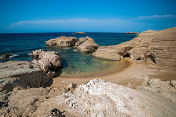 Kantarkasti (Sea Caves) is an amazing miracle of nature on the west coast of Cyprus.      