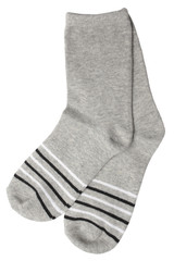 Pair of gray socks