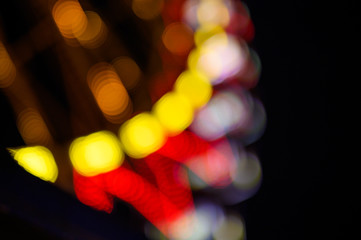 Fototapeta premium abstract lights background