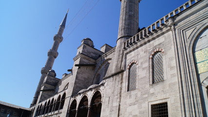  close-up sightseeing istanbul blue mosque